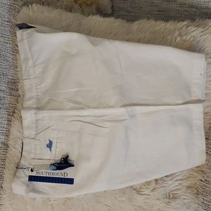 Southbound Boy's Point Clear White Shorts | 16